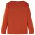 Tricou pentru copii cu mâneci lungi, ruginiu deschis, 116 GartenMobel Dekor