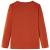 Tricou pentru copii cu mâneci lungi, ruginiu deschis, 140 GartenMobel Dekor