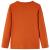 Tricou pentru copii cu mâneci lungi, ruginiu deschis, 116 GartenMobel Dekor