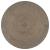 Covor manual, gri, 90 cm, iută, rotund GartenMobel Dekor