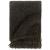 Pătură decorativă, antracit/maro, 160 x 210 cm, bumbac GartenMobel Dekor