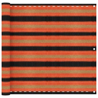 Paravan de balcon, multicolor, 90x500 cm, HDPE GartenMobel Dekor