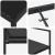 Set de masă pentru grădină 9 pcs Negru GartenMobel Dekor
