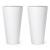 Set 2 ghivece de flori, Matuba Slim, rotunde, inalte, 30x55 cm, alb, Prosperplast GartenVIP DiyLine