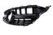 Grila Centrala Mercedes W205 Sedan S205 T-Modell A205 Cabriolet C205 Coupe Facelift (03.2018-2020) fara Camera Negru Performance AutoTuning