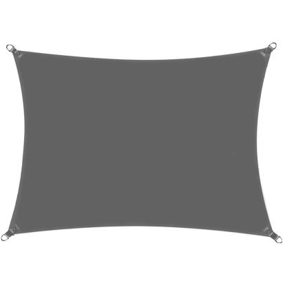 Prelata umbrire 3x2 m pentru terasa sau balcon, impermeabila, protectie UV, gri Household NewTrend