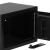 Seif electronic standard cu cifru si cheie, 200x310x200 mm, Otel, Negru Household NewTrend