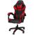 Scaun birou pentru gaming, ergonomic, suport lombar si tetiera, 114-123x55x50 cm, negru si rosu Household NewTrend