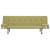 Canapea extensibilă cu două perne, verde, poliester GartenMobel Dekor