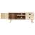 Comodă TV, 110 x 30 x 44 cm, lemn masiv de mango GartenMobel Dekor