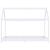 Cadru pat de copii, alb, 70 x 140 cm, lemn masiv de pin GartenMobel Dekor