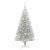 Brad de Crăciun cu 150 LED cu suport Argintiu 120 cm PET GartenMobel Dekor
