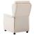 Fotoliu recliner Crem 66.5 x 94 x 101.5 cm Poliester GartenMobel Dekor