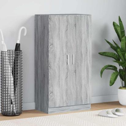 Pantofar, gri sonoma, 55x35x108 cm, lemn prelucrat GartenMobel Dekor