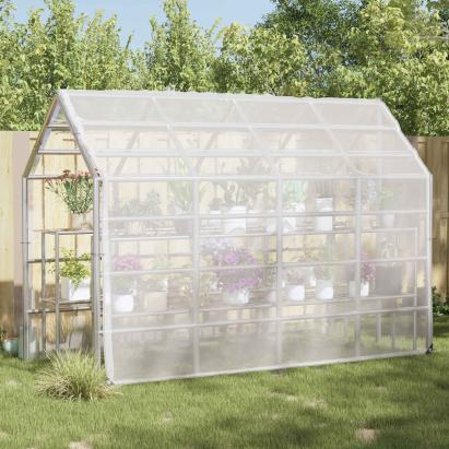 Împătură cu ochiuri Transparent 3 x 4 m Polietilenă GartenMobel Dekor