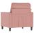 Canapea de o persoană, Roz, 60 cm, catifea GartenMobel Dekor