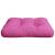 Pernă de paleți, roz, 50x50x12 cm, textil GartenMobel Dekor