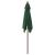 Umbrelă soare de grădină stâlp din lemn verde 198x198x231 cm GartenMobel Dekor