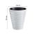 Set 2 ghivece de flori, Sand, rotunde, 34.5x38.5 cm, alb, Prosperplast GartenVIP DiyLine