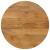 Blat de masă rotund, Ø 80x3,8 cm, lemn masiv de mango brut GartenMobel Dekor