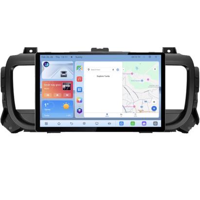 Navigatie dedicata Citroen Jumpy Toyota Proace Peugeot Traveller N-jumpy16 Edonav ecran 13" 1K 4+64 Android Waze USB Navigatie V1 CarStore Technology