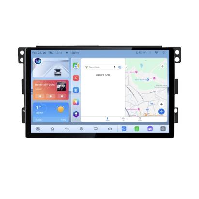 Navigatie Smart For Two 2005-2010 Edotec 4+64 1K 13 inch qled android 4G DSP gps internet  Kit-smart05 CarStore Technology