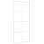 Ușă glisantă, alb, 90x205 cm, sticlă ESG mată și aluminiu GartenMobel Dekor