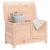 Cutie de perne de exterior 100x50x56 cm din lemn masiv brad GartenMobel Dekor