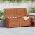 Cutie de perne de exterior maro 150x50x56 cm lemn masiv brad GartenMobel Dekor