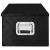Cutie de depozitare, negru, 90x47x33,5 cm, aluminiu GartenMobel Dekor