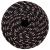 Frânghie de barcă, negru, 6 mm, 50 m, polipropilenă GartenMobel Dekor