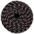 Frânghie de barcă, negru, 10 mm, 100 m, polipropilenă GartenMobel Dekor