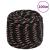 Frânghie de barcă, negru, 18 mm, 100 m, polipropilenă GartenMobel Dekor
