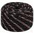 Frânghie de barcă, negru, 20 mm, 25 m, polipropilenă GartenMobel Dekor