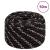 Frânghie de barcă, negru, 20 mm, 50 m, polipropilenă GartenMobel Dekor