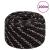 Frânghie de barcă, negru, 20 mm, 100 m, polipropilenă GartenMobel Dekor