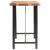 Set mobilier de bar, 9 piese, lemn masiv reciclat GartenMobel Dekor