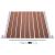 Set panouri gard, 1 pătrat + 1 oblic, maro, 273x186 cm, WPC GartenMobel Dekor