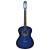 Chitară clasică pentru începători, cu husă, albastru 4/4 39" GartenMobel Dekor
