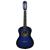 Chitară clasică începători și copii albastru 1/2 34" cu husă GartenMobel Dekor