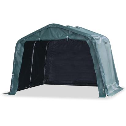 Cort de animale detașabil verde închis 3,3x3,2m PVC 550g/m² GartenMobel Dekor