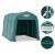 Cort de garaj, verde, 2,4 x 3,6 m, PVC GartenMobel Dekor