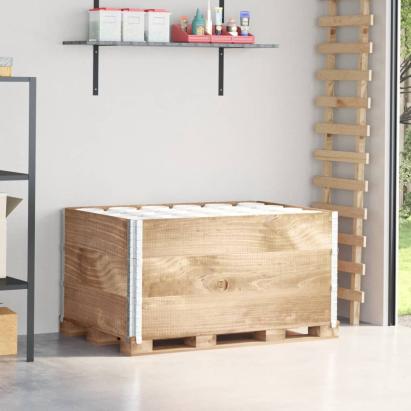 Rame pentru paleți, 3 buc., 120x80 cm, lemn masiv de pin GartenMobel Dekor