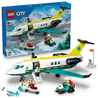 LEGO Avion-ambulanta pentru urgente Quality Brand