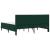Cadru de pat Verde închis 180 x 200 cm Catifea GartenMobel Dekor