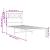 Cadru pat metalic cu tăblie, alb, 90x200 cm GartenMobel Dekor