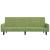 Canapea extensibilă cu 2 locuri, verde deschis, catifea GartenMobel Dekor