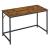 VASAGLE Birou calculator cu blat din PAL, cadru metalic, stil industrial, 120x60x75 cm, maro rustic Household NewTrend