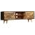 Comodă TV, lemn masiv de mango, 140 x 30 x 45 cm GartenMobel Dekor