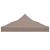 Acoperiș pentru cort de petrecere, gri taupe, 6 x 3 m, 270 g/m² GartenMobel Dekor